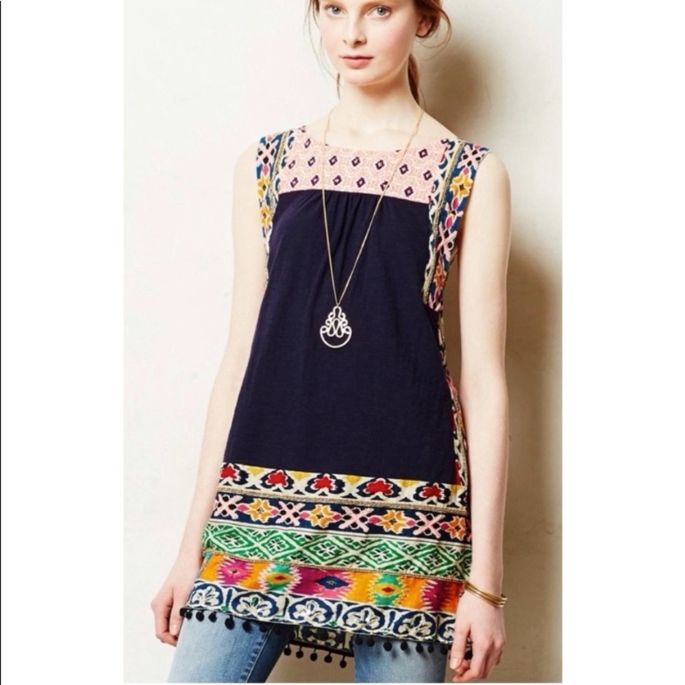 Anthropologie Akemi + Kim Tribal Tunic